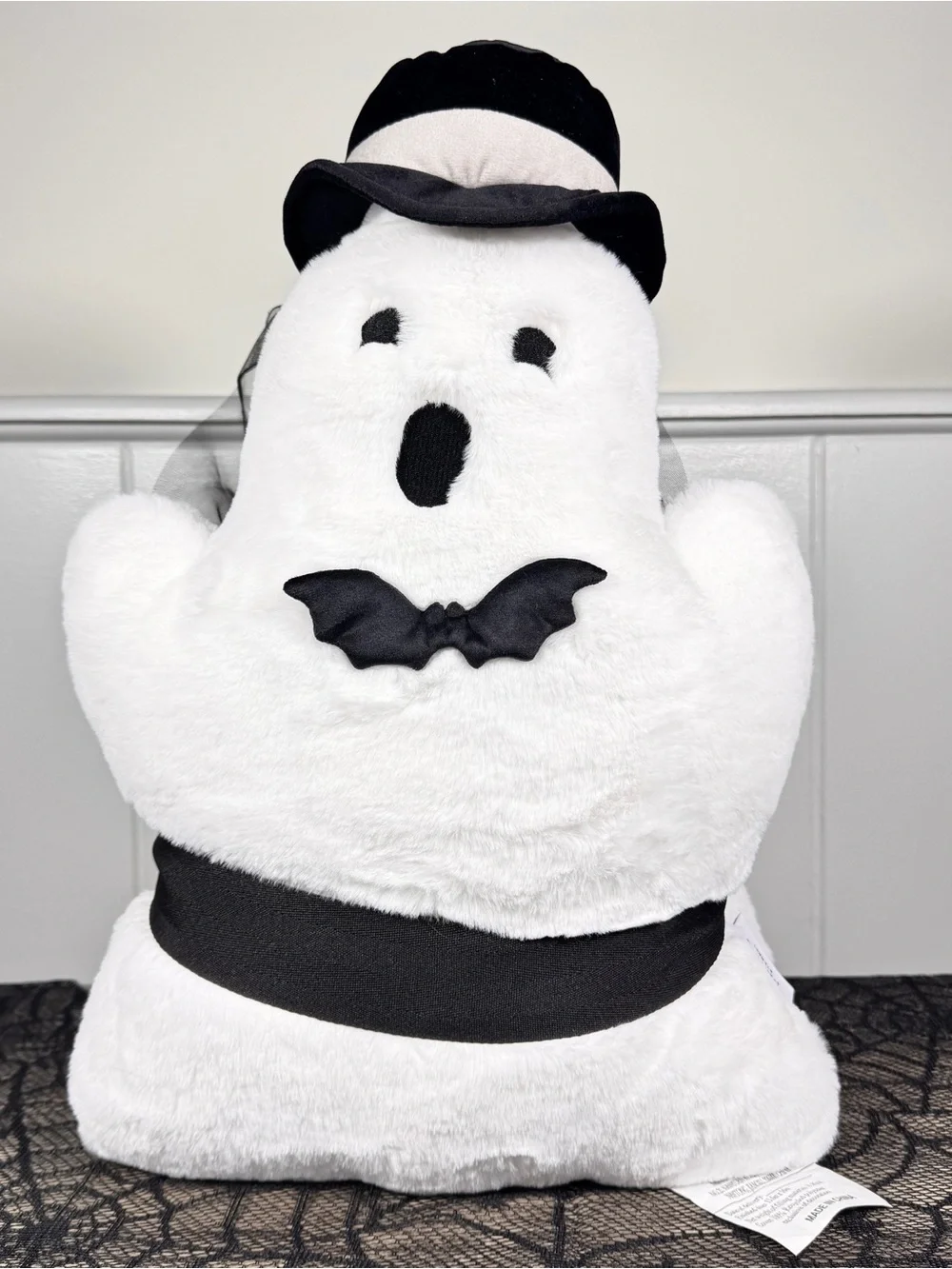 NEW Martha Stewart Bride and Groom Ghost Halloween Pillows